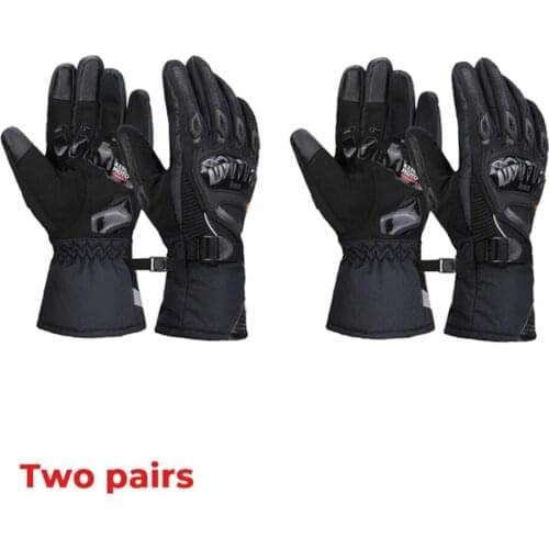 Warm Motorcycle Gloves NEW 2020 Winter Protective Touch Screen Waterproof Windproof Warm Gloves Men Women Guantes Moto Luvas