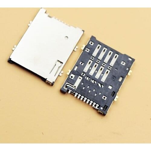 100pcs SM036-00901-00R 1.9MM Original sim Card Connector Port