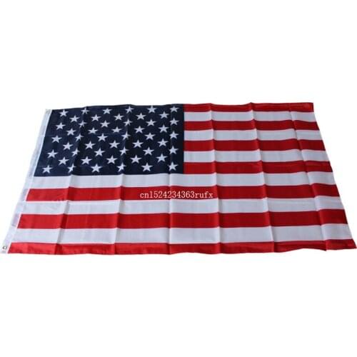 50 pcs 150x90cm American Flag US USA National Flags Celebration Parade Flag DHL Fedex Free Shipping