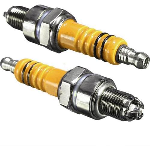 A7TJC 3 Electrode Sparking Plug Third-Grade Sparking Plug Modification Motorcycles Parts For 110CC ATV Dirtbike GY6125CC Scooter