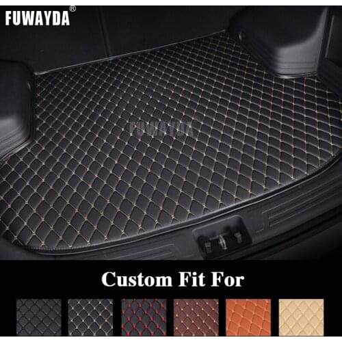 FUWAYDA car ACCESSORIES Custom fit car trunk mat for for SKODA Fabia 2007 to 2013 travel non-slip waterproof Good quality