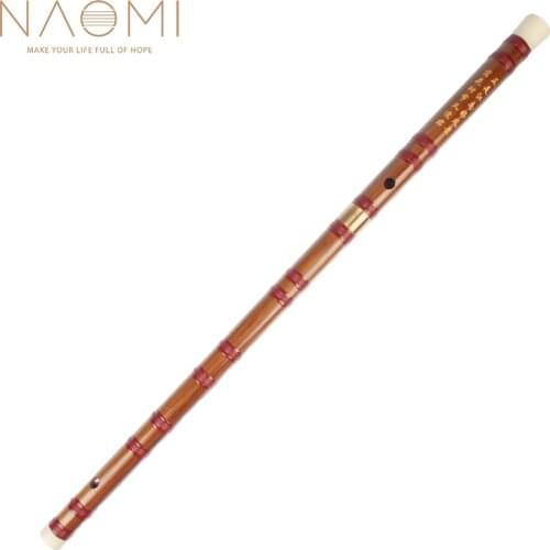 NAOMI Chinese Flute Bamboo Flute Woodwind Flute Musical Instruments Chinese Dizi In D Key New