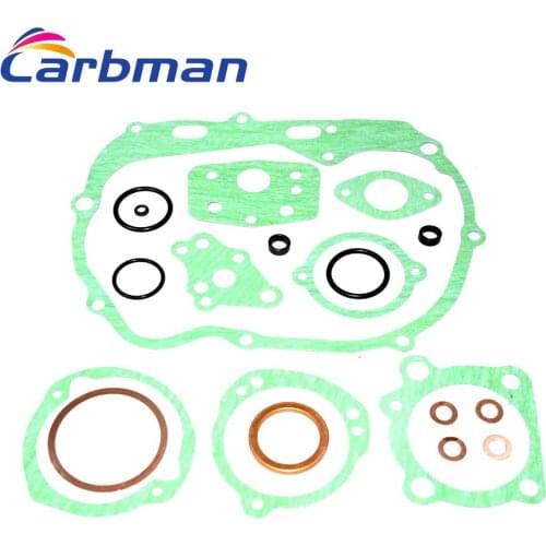 Carbman One Set Complete Gasket Kit Top End Head For Honda CT90 CT 90 Trail 1966-1979 Gasket Kit Engine Set