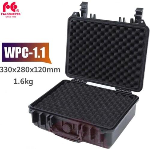 Falcon Eyes Case WPC-1.1 Photography Photo Equipment Protecting Waterproof Dustproof Shockproof Black Case