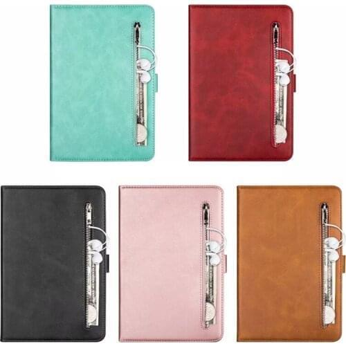 Case For iPad 10.2 2019 Cover Smart flip leather Shockproof zipper wallet case Funda for iPad 7th Generation 10.2 inch case