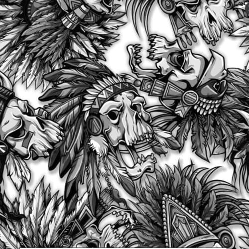 CSCQ063 0.5mX20m hydro dipping film cartoon design pattern hydrographic films