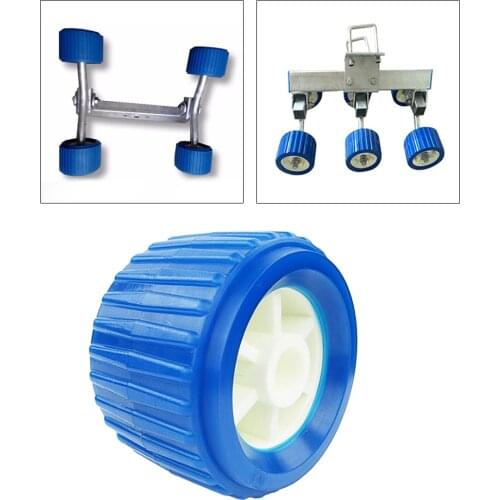 Heavy-Duty Trailer Roller Marine Boat Ribbed Wobble Roller Hardware New