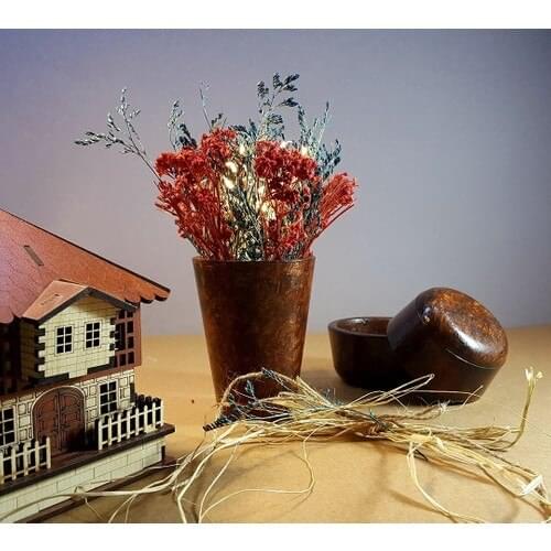 AYS Design Decorative Concrete Candle Holder Set 3'lü