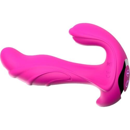 New Rabbit Vibrator for female,Wearable G Spot Clitoral Stimulator Massager Rechargable Sex Toy For Women adult toy