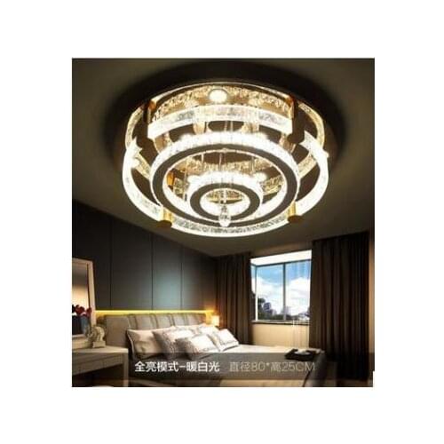 Living room lighting atmosphere led crystal ceiling lamp heart-shaped creative bedroom lamp warm romantic wedding lighting led