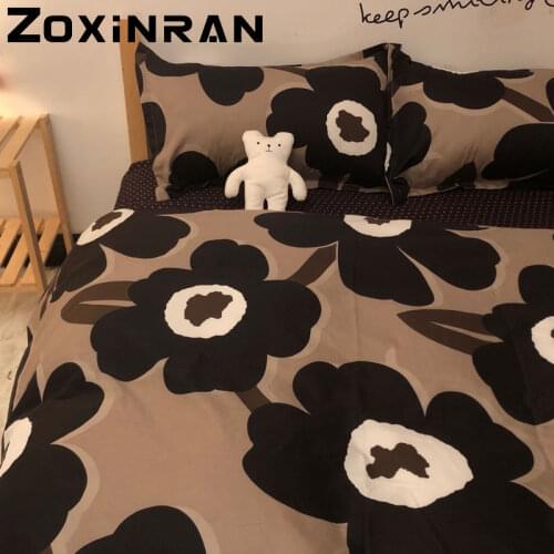 Bedding set bed sheet set duvet cover set king size queen size comforter sets luxury colchas para cama queen cute bed sheets