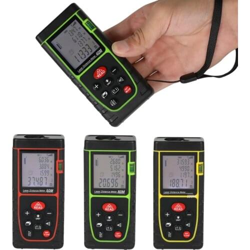 2018 latest laser meter beautiful multi-function laser distance meter precise laser meter handheld laser measuring tool