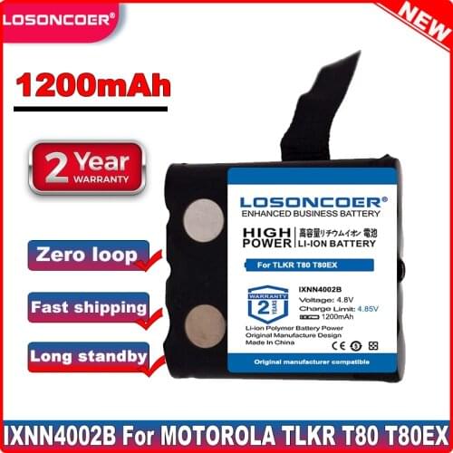 For MOTOROLA TLKR T80 T80Ex XTR446 XTK446 TLKR T61 T81 T5 T6 T7 T8 T50 T60 Radio 60Q135001 PMPN4023A BP-38 BP-40 BT-1013 Battery