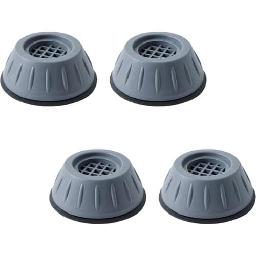 4 Pieces Anti Vibration Pads Prevent Shaking Non Slip Grip Washer Dryer Pad Lifting Foot Base