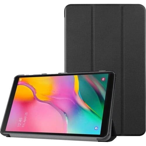 Tablet Case For Samsung Galaxy Tab A 10.1 2019 SM-T510 SM-T515 PU Leather Flip Cover Protective Stand Funda