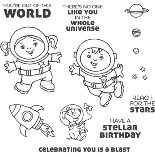 Dimmicky Scrapbooking Stamps