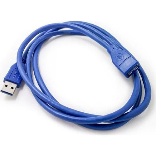 5M Meters Length USB2.0 Port Copper Core USB Extension Cable Computer Peripheral USB Extension Line with Shielding Magnet Ring