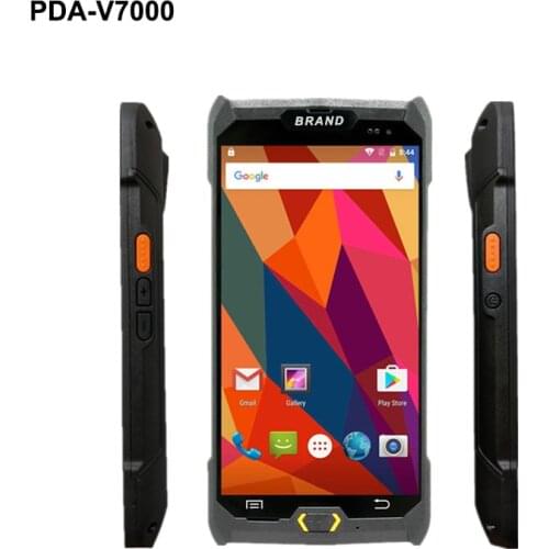 Large touch screen PDA 4G Handheld POS Terminal 1D/2D scanner wireless Barcode reader Wifi Bluetooth GPS Data collector