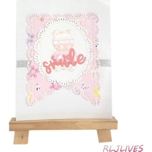 Lace Frame OVal Metal Cutting Dies Stencils for DIY Scrapbooking Stamp/photo album Decorative Embossing DIY Paper Cards