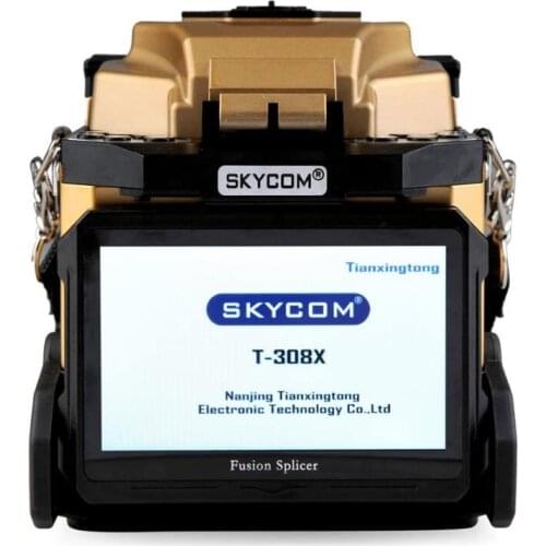 New Model Portable ARC Fusion Splicer T-308X for SM & MM Fiber