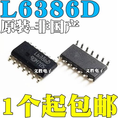 New and original L6386D L6386D013TR SOP14 High voltage and low side drive chip