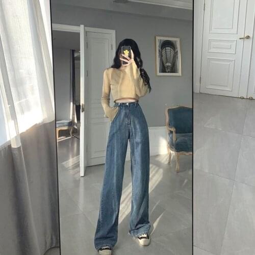 Okkdey Women's Loose Jeans