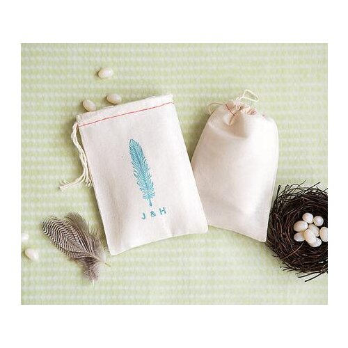 Personalized feather wedding Hangover Kit favor gift Welcome Candy Bags Bachelorette hen bridal shower party gift bag
