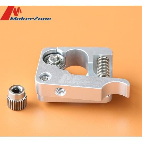 MK10 Remote Direct Extruder Aluminum Extrusion 1.75mm Right Left Hand Arm Full Metal Bowden 3D Printers Parts with 26 Tooth Gear