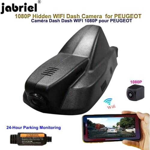 Jabriel for PEUGEOT 2008 208 308 3008 508 207 307 407 5008 2018 2019 1080P dash cam Car Camera Caméra de voiture Video recorder