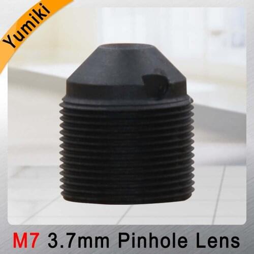 Yumiki HD 1.3Megapixel 3.7mm Pinhole Lens Mini Lens M7 Mount 1/3" Image Format For Mini Cameras LENS