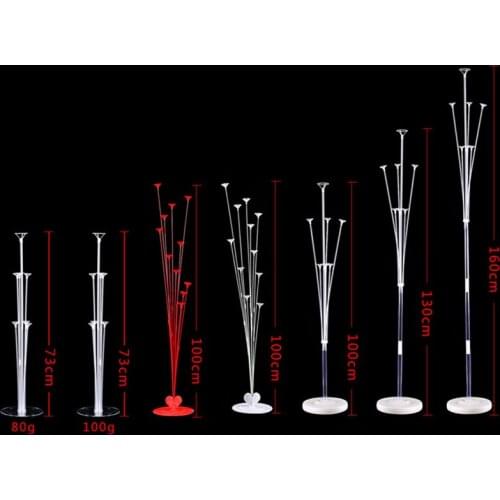 70/100/130cm balloon Stand Kids Happy Birthday Party Balloon Stick Holder Wedding Decoration Baloon Accessories Festival Ballon
