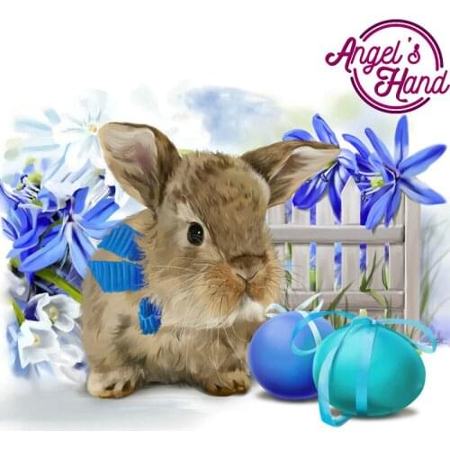 Diamond Embroidery rabbit Easter egg Diy Diamond Painting Cross Stitch Kits For Needlework Full Diamond Mosaic Home Decoration