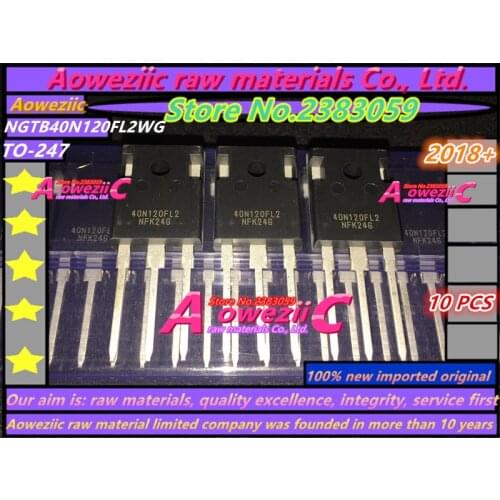 Aoweziic 100% new imported original NGTB40N120FL2WG 40N120FL2 NGTB40N120FLWG 40N120FL NGTB40N120SWG 40N120S TO-247 FET 40A1200V