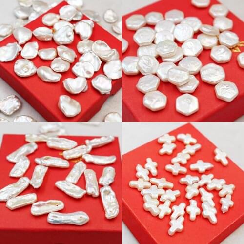 5pcs / bag natural freshwater pearl classic baroque loose beads for jewelry making DIY necklace bracelet earrings accessories