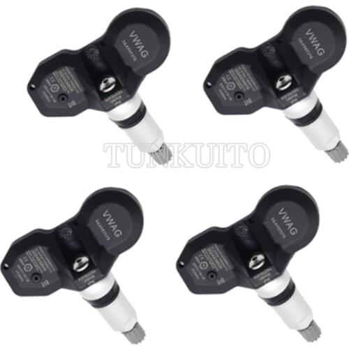 3AA907275 4PCS/SET Tire Pressure Sensor for Volkswagen CC Tiguan Passat 433MHZ TPMS Tire Pressure Monitoring system 3AA907275