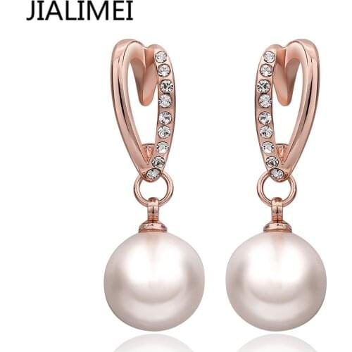 E933 Wholesale Nickle Free Antiallergic 18K Real Gold Plated Earrings For Women New Fashion Jewelry