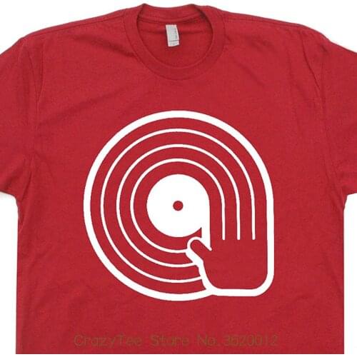 Dj Vinyl Records T Shirt Turntables Trust Me I'M The Kiss Technics Tee Vintage Retro 80S Mens Kids Player Shirtmandude