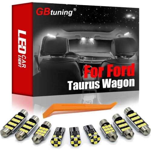 GBtuning Canbus LED Interior Light Kit For Ford Taurus Wagon 1986-2007 Car Ceiling Trunk Reading Room Auto Map Lamp Accessories
