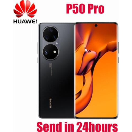 CN Version Original HUAWEI P50 Pro 4G SmartPhone 6.6‘’ OLED Curved Screen HarmonyOS 2 Kirin 9000 Octa Core up to 66W SuperCharge