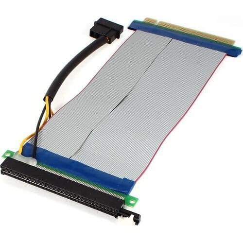 Alfais 4650 Pci-e Express 16x to 16x Male to Female Riser Extension Cable