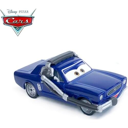Disney Pixar Cars Diecast Brent Mustangburger Diecast Metal Alloy Mode lCars Disney Car 1:55 Toy Collection Kids Best Gift boy
