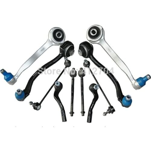 10 pcs per set Suspension Kit Auto Spare Part control arm Use For mercedes C-LASS W203