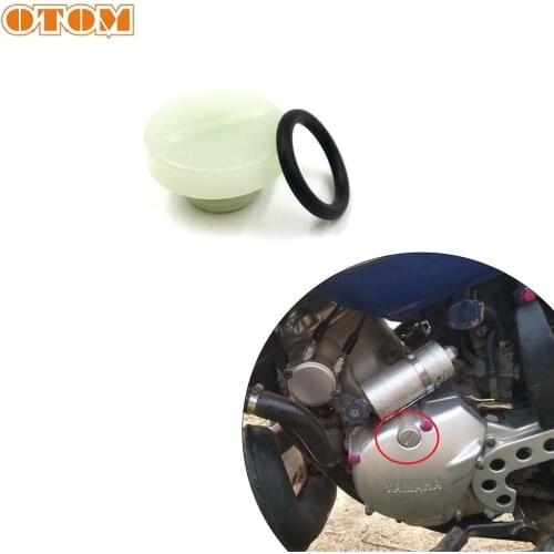 OTOM Motocycle Magneto Cover Large Sight Hole Bolt For YAMAHA DT230 MT250 Standard Set Dirt Pit Bike off-road engine Part dt 250