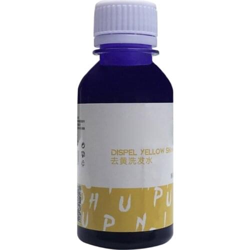 Natural Anti Yellow Shampoo Purple Toner Blond Hairs Care Hair 100G