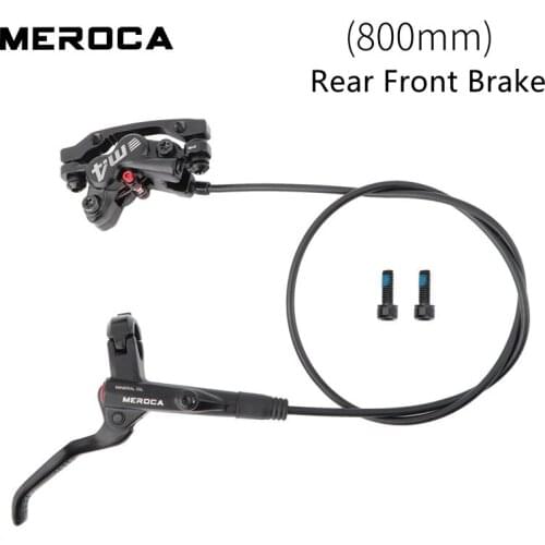 New MEROCA M4 4 Piston Brake MTB Iamok Mountain Bikes Hydraulic Disc Brake MTB MT420 Bicycle Brake Parts