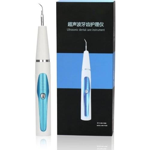 Ultrasonic Dental Scaler Calculus Remover Tooth Scraper Cleaner Tartar for Dentist Whiten Teeth Cleaning Health Hygiene white
