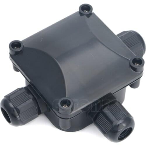 Waterproof IP 68 Junction Box 3 Cable & Wire Protection Building DTY Connectors New