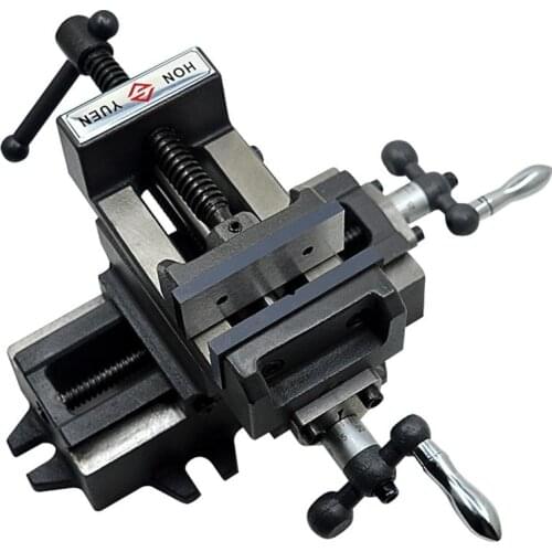 5/6/8 Inch Cross Vise Precision Heavy Duty Moving Table Vise for Bench Drilling and Milling Machines