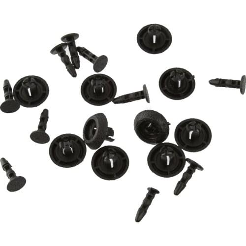 10x Exterior Side Moulding Door Retaining Fastener Clip For Toyota Lexus High Quality Nylon