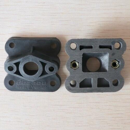 2PCS 40-6 Brush cutter intake manifold carburetor connector adaptor fit for ROBIN 40-6